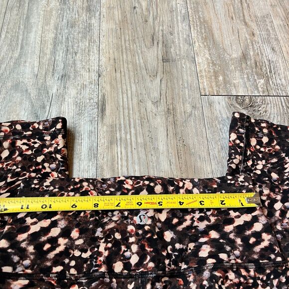 Lululemon Invigorate High-Rise Crop Sz 6 Small In Motion Flux Multi - Picture 7 of 7